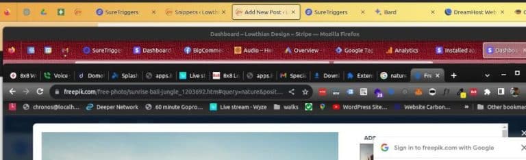 The problem with too many tabs